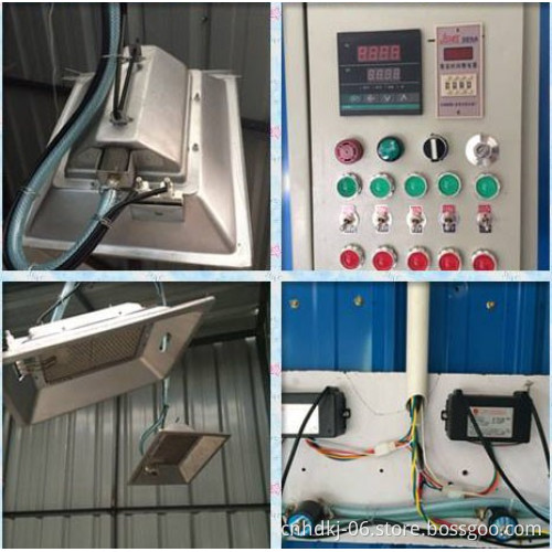Outdoor large heating area gas infrared burner heater